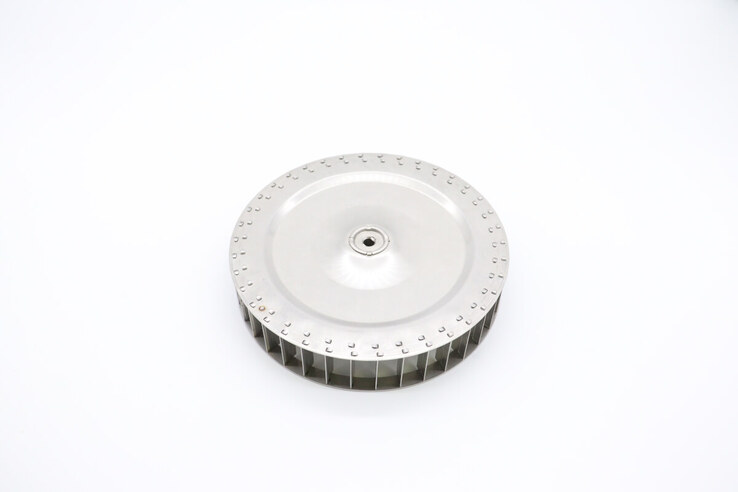 Maxima Lüfter für Oven 200X40 mm mit 38 Vanes und Doppelt Milling Nabe 08563370