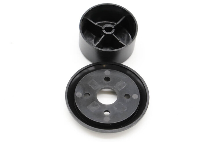 Maxima WAFFLE – Temperatur Drehknopf mit Skala Ring 300°C (Schwarz) · 09374342