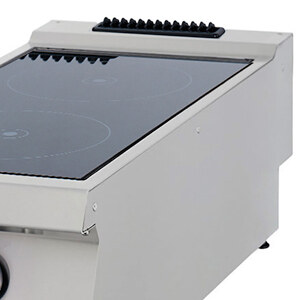 Maxima Heavy Duty Kochfeld · 2 Brenner · Infrarot · Doppeleinheit · 70 cm Tief · Elektrisch · 09398205