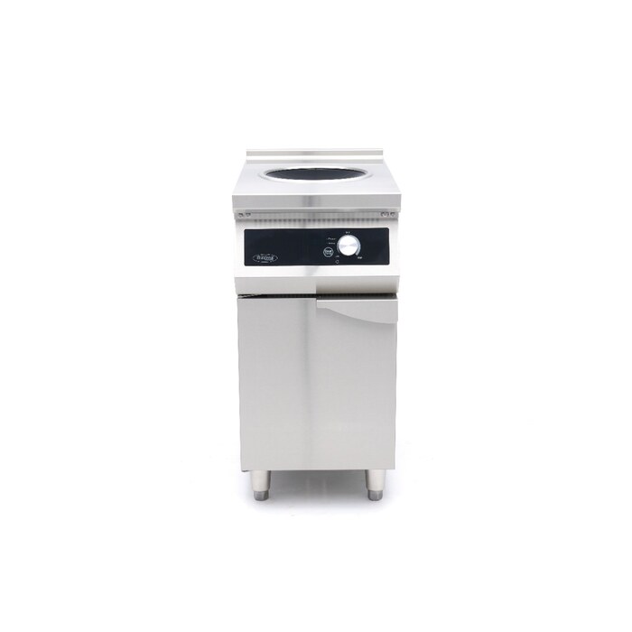 Maxima Induktions-Wokkocher 700 – Ø28cm – 5000W – mit Untergestell · 09371300