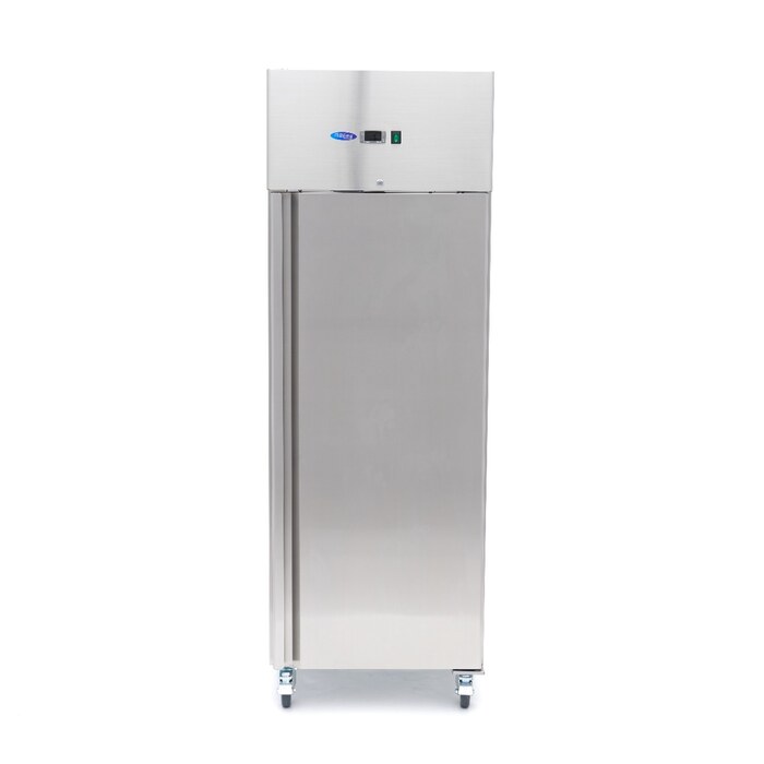 Maxima Kühlschrank · 600 l · 3 Einstellbare Regale (2/1 GN) · Rostfreier Stahl · auf Rädern · 09400003
