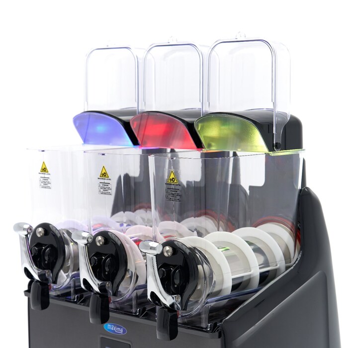 Maxima Slush-Eis- & Granita-Maschine · 3x 12 L · Digitales Display · 09504006