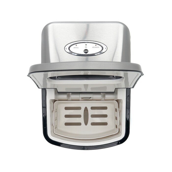 Maxima Eiswürfelmaschinen · 10-12 kg/Tag · Kugelwürfel · Luftgekühlt · Silber · 09100500
