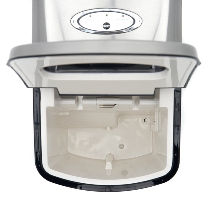 Maxima Eiswürfelmaschinen · 10-12 kg/Tag · Kugelwürfel · Luftgekühlt · Silber · 09100500