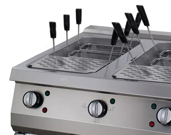 Maxima Premium Nudelkocher · Doppeleinheit · 90 cm Tief · Elektrisch · 400 V · 09398618