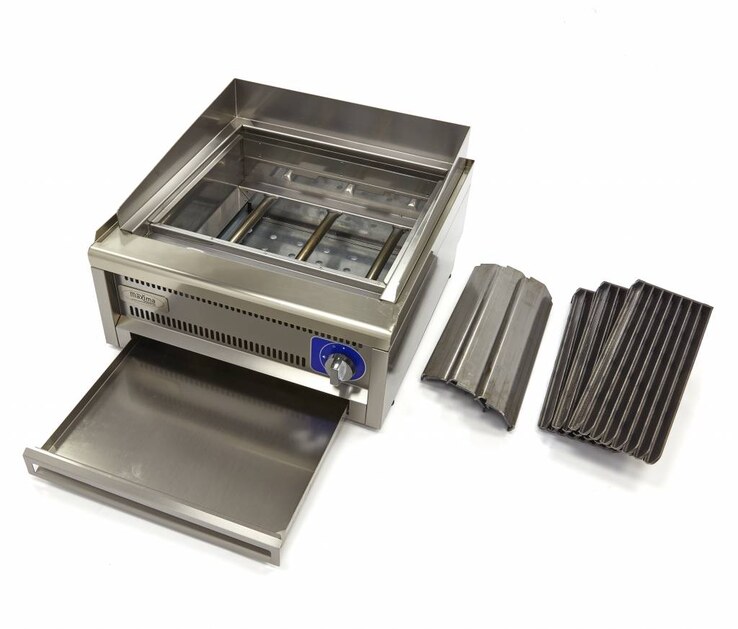 Maxima Gas-Chargrill · Doppeleinheit · 60 cm Tief · 09391570