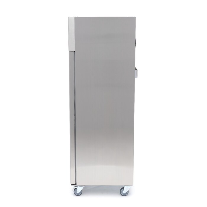 Maxima Kühlschrank · 400 l · 3 Einstellbare Regale · Rostfreier Stahl · auf Rädern · 09400131