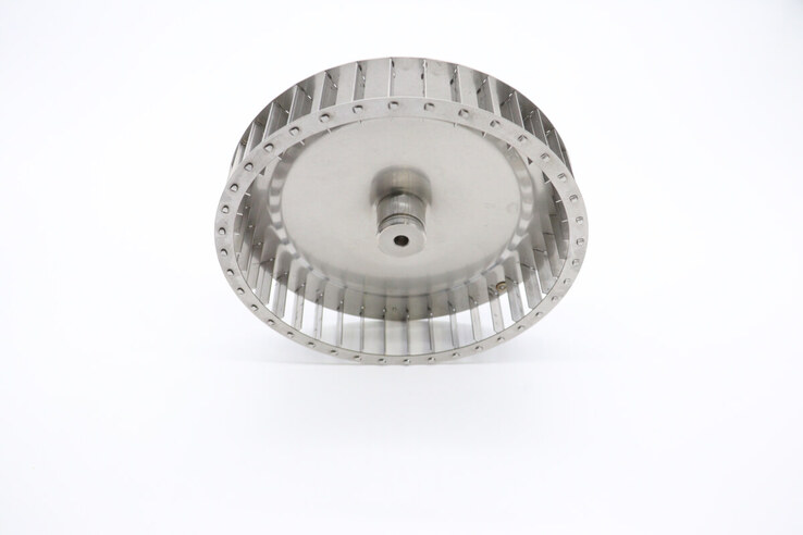 Maxima Lüfter für Oven 200X40 mm mit 38 Vanes und Doppelt Milling Nabe · 08563370