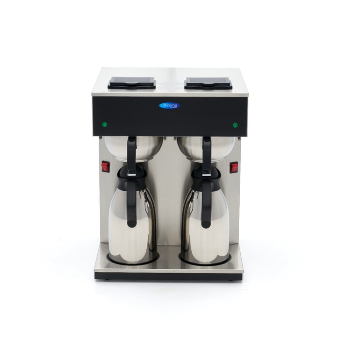 Maxima Filterkaffeemaschine · Doppel · 2x 2 l · mit Isolierkanne · 09365254