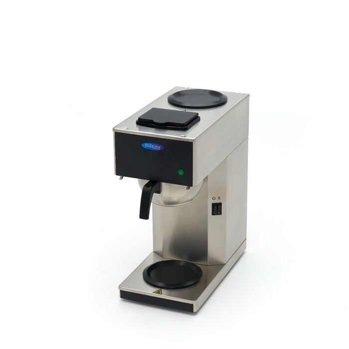 Maxima Filterkaffeemaschine · Einzel · 1,8 l · mit Glaskanne · 09365251
