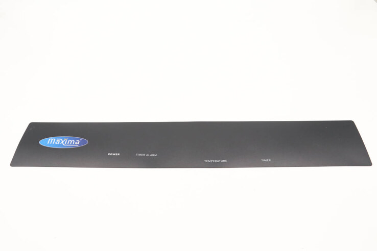 Maxima CONTROL PANEL STICKER – E 09374401