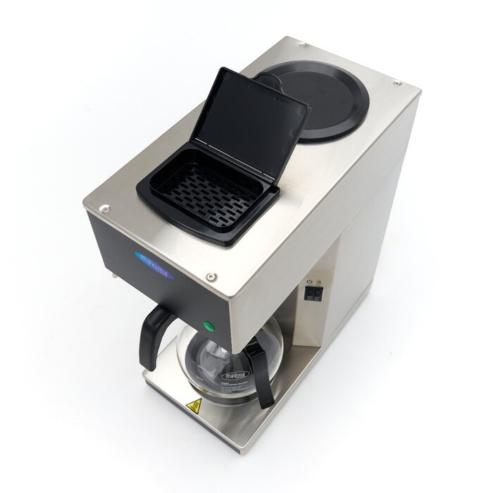 Maxima Filterkaffeemaschine · Einzel · 1,8 l · mit Glaskanne · 09365251