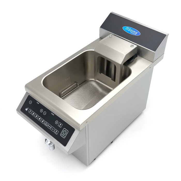 Maxima Frituurpan · 8 L · 1 Mand · Inductie · Liftsysteem · met Tapkraan · 09371450