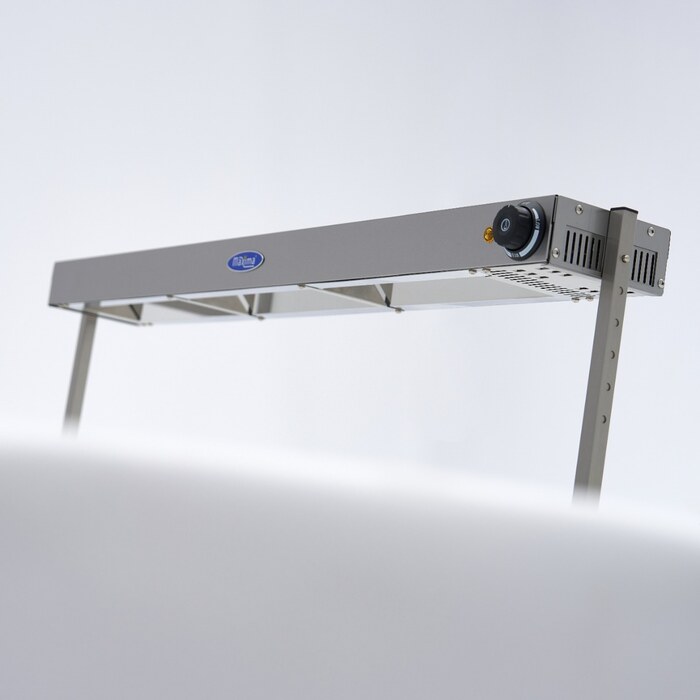 Maxima Warmhalteleiste · 107 cm · für Deckenmontage & Freistehend geeignet · 09362302