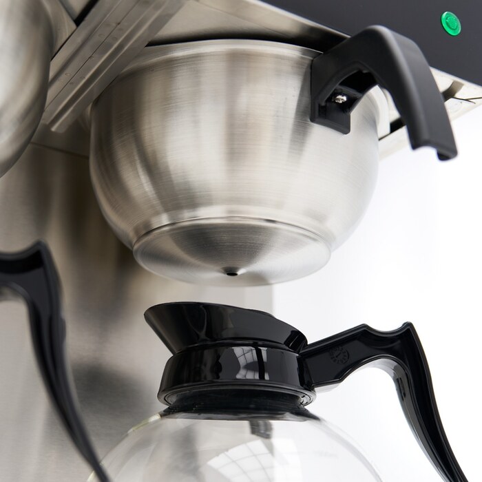 Maxima Filterkoffiezetapparaat · Dubbel · 2x 1,8 l · met Glazen Kan · 09365252