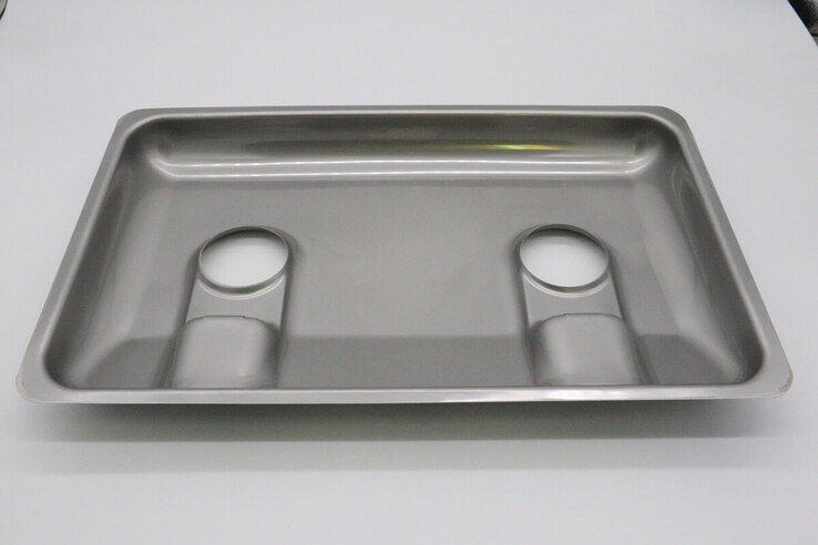 Maxima M700 GAS COOKER 80X70 – Edelstahl Brenner Sockel mit Pilot Öffnung · 09399003