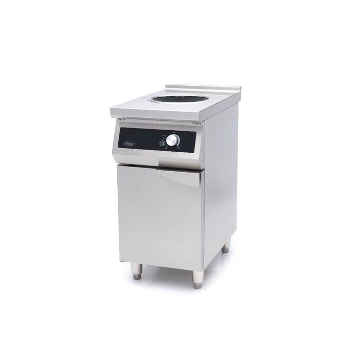 Maxima Induktions-Wokkocher 700 – Ø28cm – 5000W – mit Untergestell · 09371300