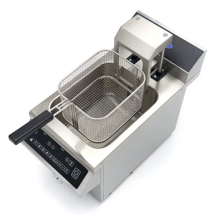 Maxima Frituurpan · 8 L · 1 Mand · Inductie · Liftsysteem · met Tapkraan · 09371450