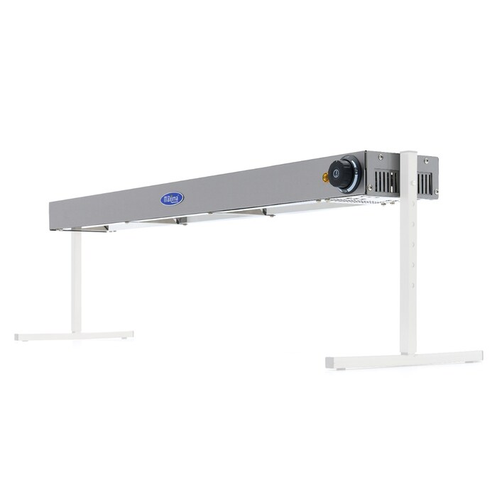 Maxima Warmhalteleiste · 107 cm · für Deckenmontage & Freistehend geeignet