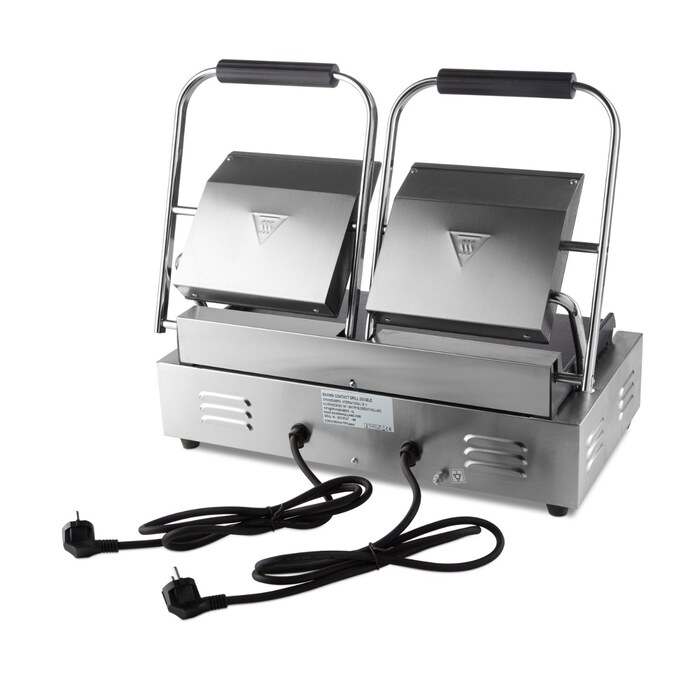Maxima Kontaktgrill · Glatte · Doppelgrillplatte · 2 x 22 cm · 09300437
