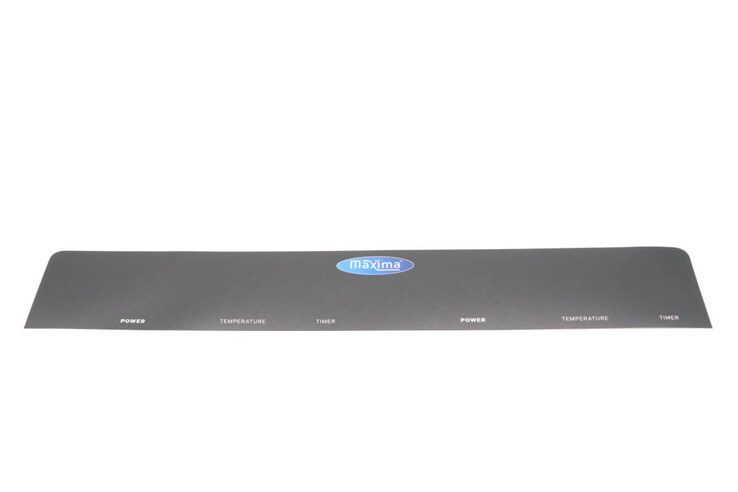 Maxima CONTROL PANEL STICKER – R 09374414