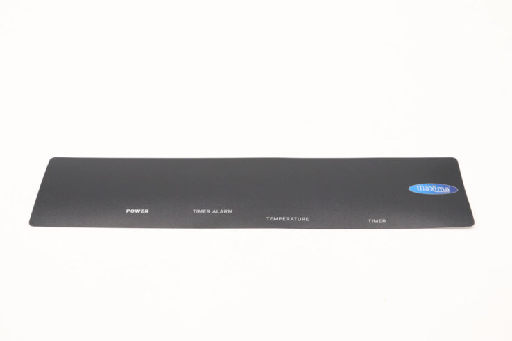 Maxima CONTROL PANEL STICKER – B 09374398