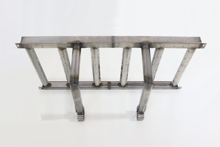 Maxima M900 GAS TILTING BRATT PAN 130L – Brenner Edelstahl Rohr W 6 Arm · 09398813