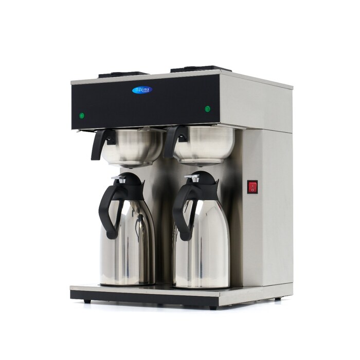 Maxima Filterkaffeemaschine · Doppel · 2x 2 l · mit Isolierkanne