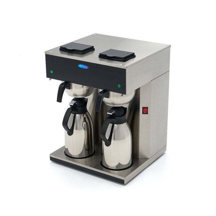 Maxima Filterkaffeemaschine · Doppel · 2x 2 l · mit Isolierkanne · 09365254