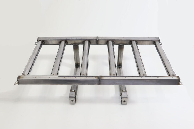 Maxima M900 GAS TILTING BRATT PAN 130L – Brenner Edelstahl Rohr W 6 Arm · 09398813