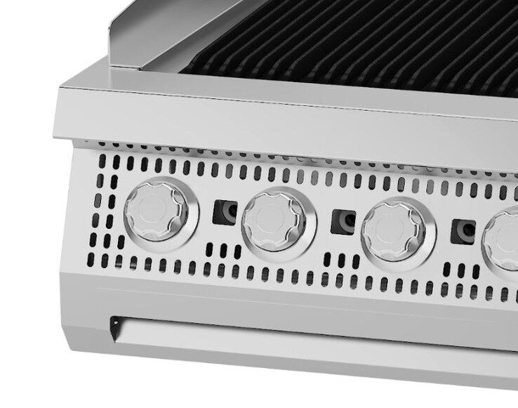 Maxima Premium Gas-Chargrill · 5 Zonen · Doppeleinheit · 90 cm Tief · 09398600