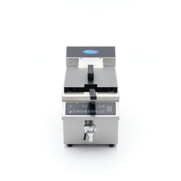 Maxima Frituurpan · 8 L · 1 Mand · Inductie · Liftsysteem · met Tapkraan · 09371450