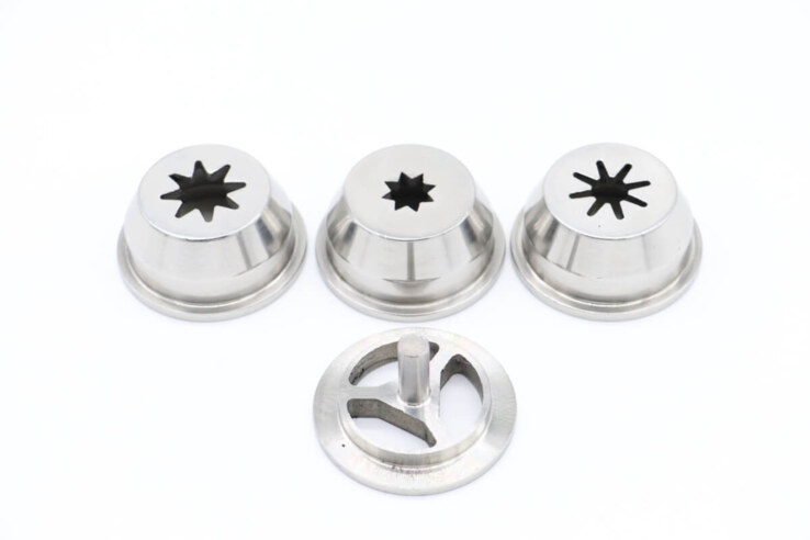 Maxima ASF15/20/25 – Edelstahl Churros Düse (Set aus 4 ) 09343485