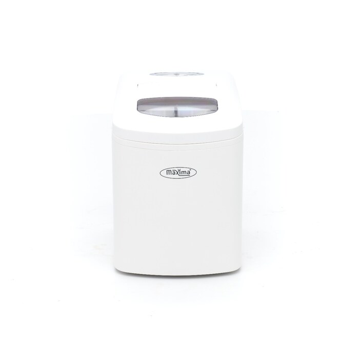 Maxima Eiswürfelmaschinen · 10-12 kg/Tag · Kugelwürfel · Luftgekühlt · Weiß · 09100505
