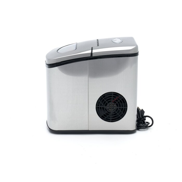Maxima Eiswürfelmaschinen · 10-12 kg/Tag · Kugelwürfel · Luftgekühlt · Silber · 09100500