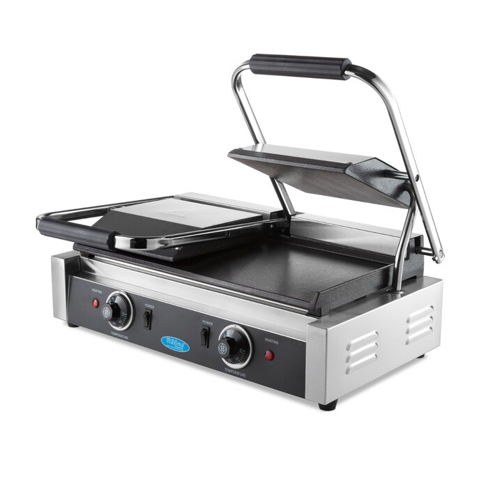 Maxima Kontaktgrill · Glatte · Doppelgrillplatte · 2 x 22 cm · 09300437