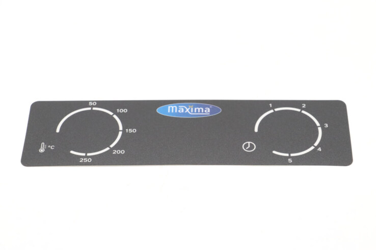 Maxima CONTROL PANEL STICKER – C 09374399
