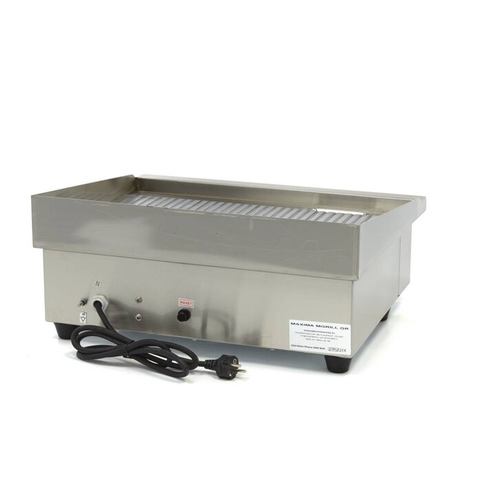Maxima Grillplatte · Gerillt · 55 cm · inkl. Tropfschale · 09300070