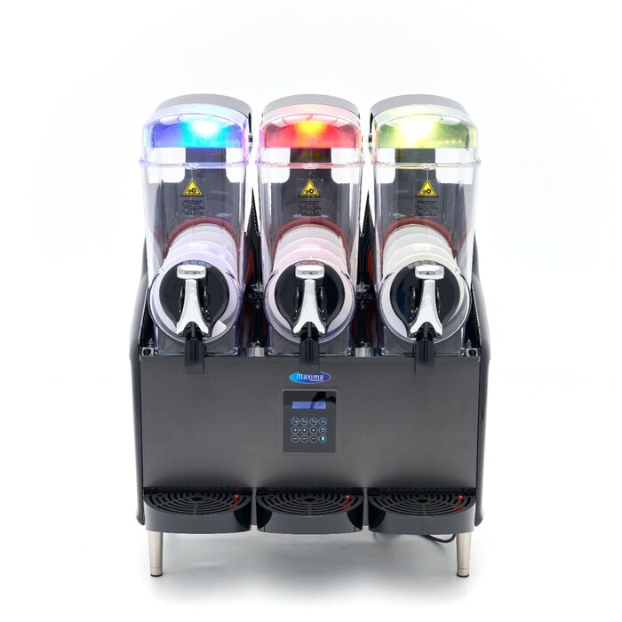 Maxima Slush-Eis- & Granita-Maschine · 3x 12 L · Digitales Display · 09504006