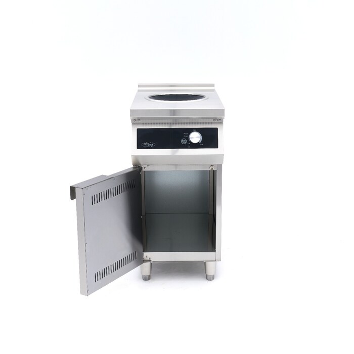 Maxima Induktions-Wokkocher 700 – Ø28cm – 5000W – mit Untergestell · 09371300