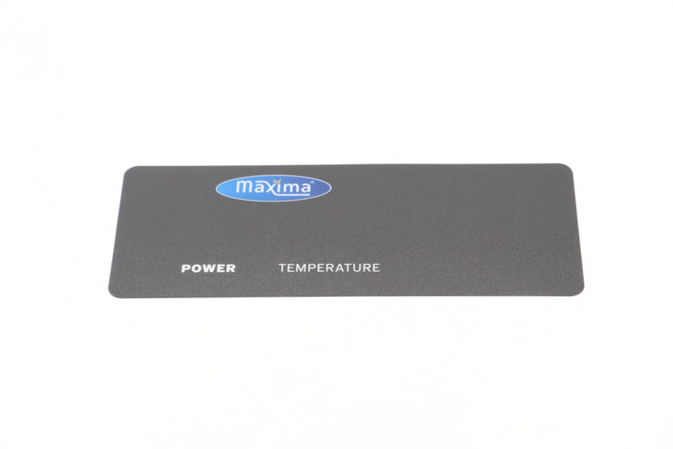 Maxima CONTROL PANEL STICKER – H 09374404