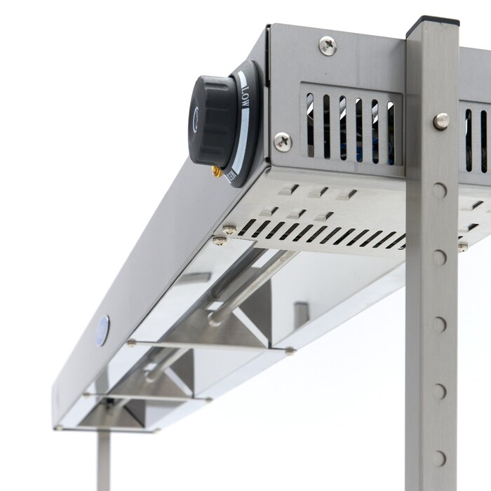 Maxima Warmhalteleiste · 107 cm · für Deckenmontage & Freistehend geeignet · 09362302