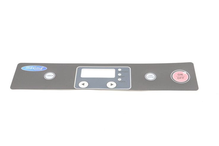 Maxima Induktionskochplatte 2.7KW – Bedienfeldaufkleber #2 09371874