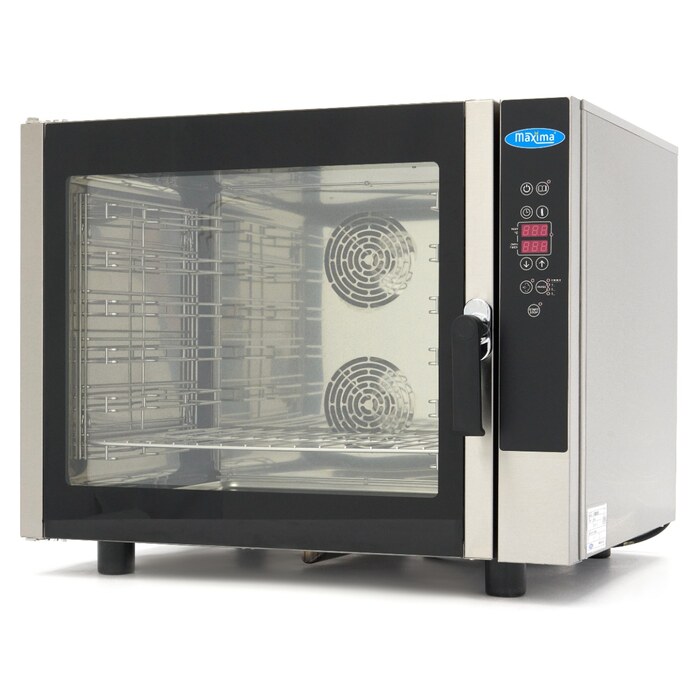 Maxima Combi · Dampfofen · Passt 6 Tabletts (1/1 GN / 60 x 40 cm) · Digital Anzeige · 400 V