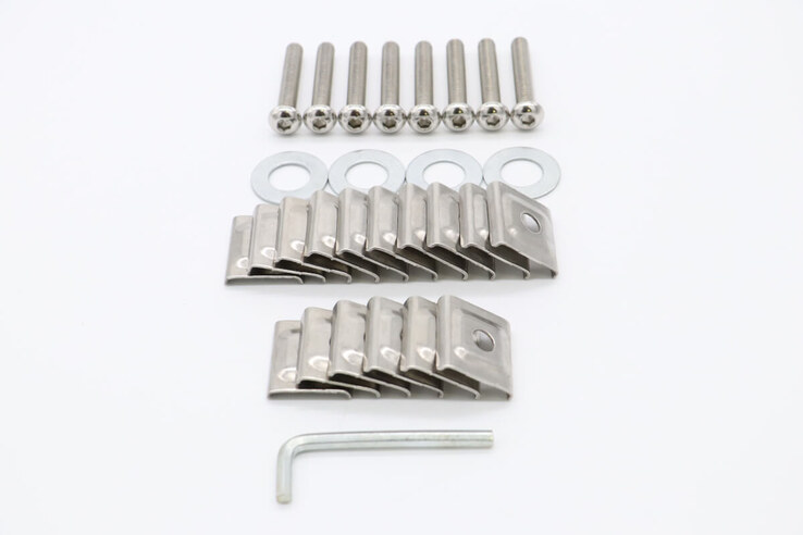 Maxima TRAY TROLLEY – Quadratisch Dichtung Set 16 Stück (Schraube, Dichtung) 09348674