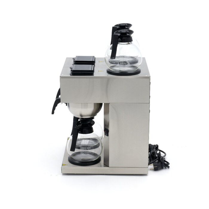 Maxima Filterkoffiezetapparaat · Dubbel · 2x 1,8 l · met Glazen Kan · 09365252