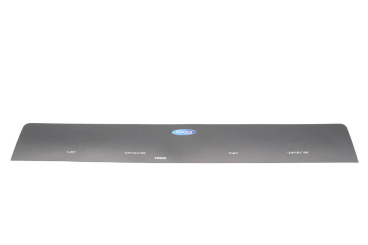 Maxima CONTROL PANEL STICKER – M 09374409