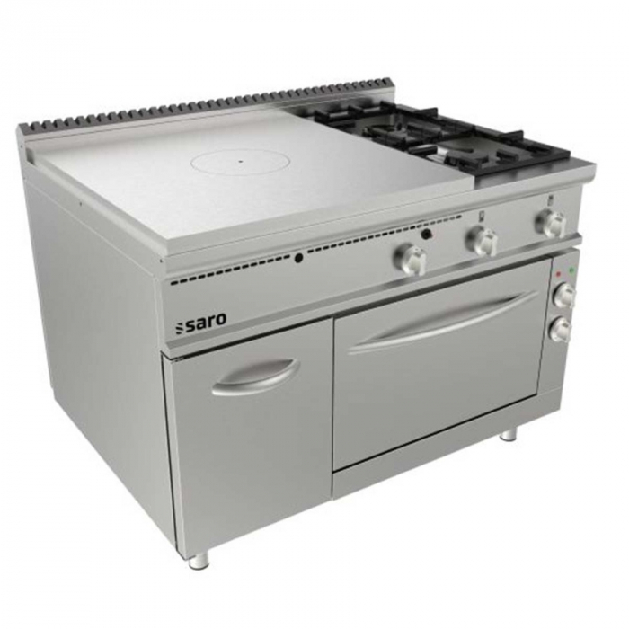 Glühplattenherd Elektroofen+ 2 Brenner +Tür