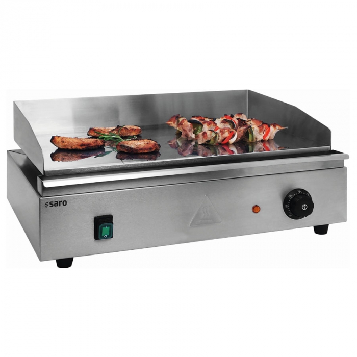 Griddleplatte 2.4 kW | Bratplatte glatt | Hartverchromt