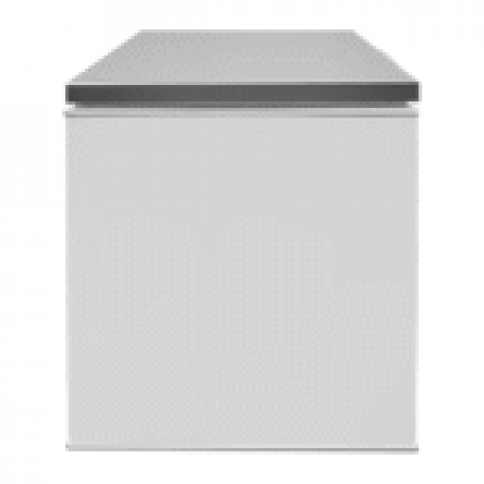 Gefriertruhe 395L Weiß Edelstahldeckel -18°C bis -25°C statisch